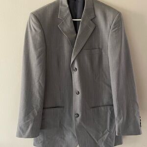 Sophisticated Gray Men's Blazer